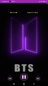 اسکرین شات 3 برنامه آهنگ های BTS بی تی اس