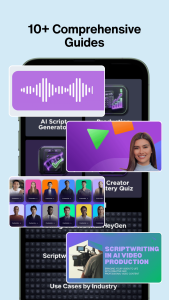 اسکرین شات 2 برنامه Hey : AI Gen App Workflow