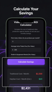 اسکرین شات 4 برنامه Hey : AI Gen App Workflow