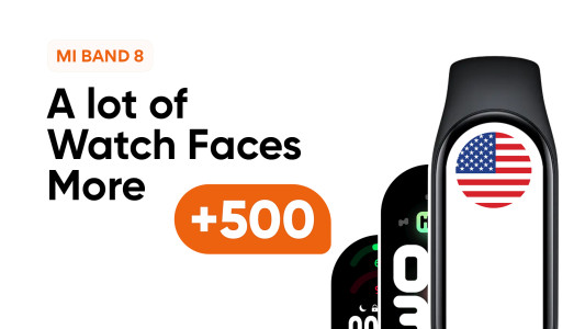 اسکرین شات 1 برنامه Mi Band 8 Watch Faces