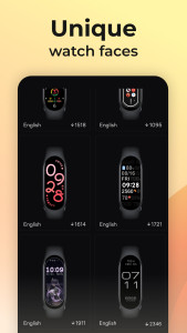 اسکرین شات 3 برنامه Mi Band 9 Watch Faces