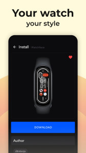 اسکرین شات 4 برنامه Mi Band 9 Watch Faces