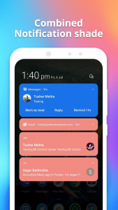 اسکرین شات 3 برنامه Mi Controller: Control Center & Mi Noti Center