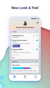 اسکرین شات 2 برنامه Microsoft Launcher