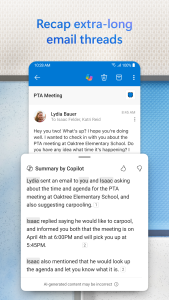 اسکرین شات 3 برنامه Microsoft Outlook