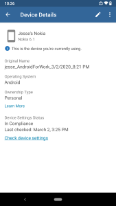 اسکرین شات 4 برنامه Intune Company Portal
