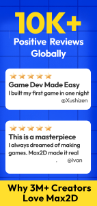اسکرین شات 6 برنامه Max2D: AI Game Maker Engine