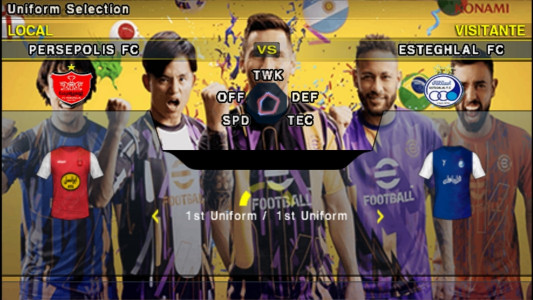 اسکرین شات 19 بازی شبیه ساز eFootball 2023 گزارش فارسی