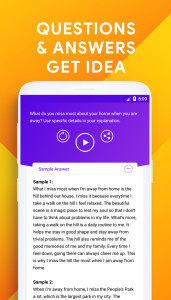 اسکرین شات 3 برنامه Speaking: TOEFL® Speaking