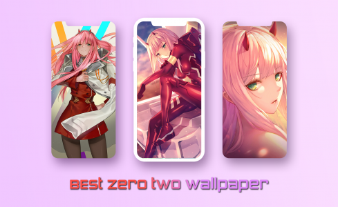 اسکرین شات 1 برنامه Zero Two Anime Wallpaper HD 4K