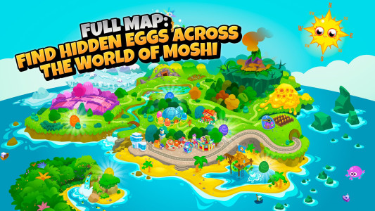 اسکرین شات 5 بازی Moshi Monsters Egg Hunt