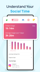 اسکرین شات 7 برنامه YourHour : Screen Time Control
