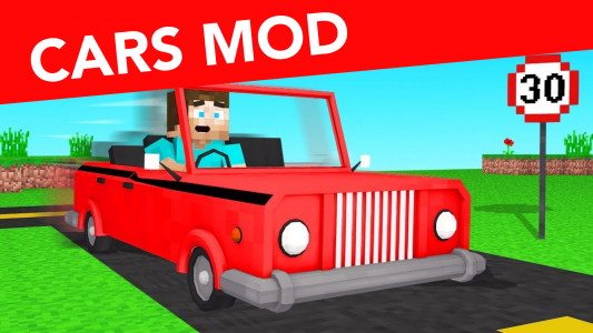 اسکرین شات 1 برنامه Car mod for Minecraft mcpe