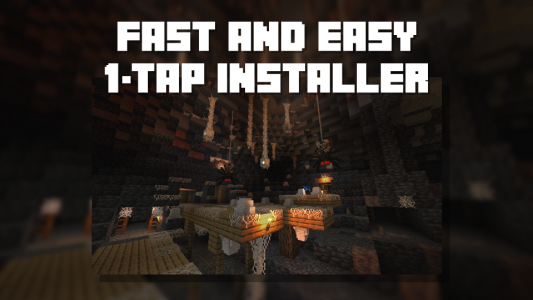 اسکرین شات 2 برنامه Cave Update Mod for Minecraft