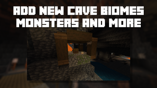اسکرین شات 3 برنامه Cave Update Mod for Minecraft