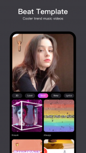 اسکرین شات 3 برنامه Vakie: Video Maker with Effect