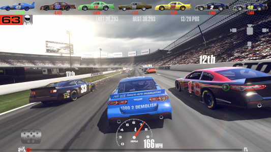اسکرین شات 2 بازی Stock Car Racing
