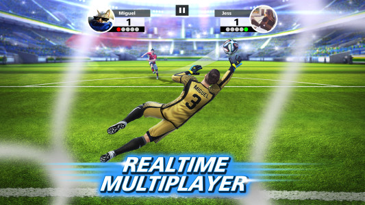 اسکرین شات 2 بازی Football Strike: Online Soccer