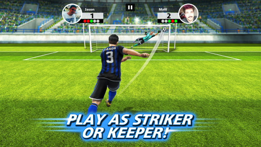 اسکرین شات 1 بازی Football Strike: Online Soccer