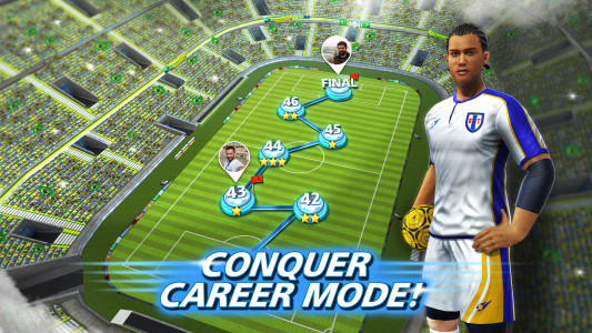 اسکرین شات 5 بازی Football Strike: Online Soccer
