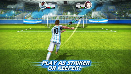 اسکرین شات 1 بازی Football Strike: Online Soccer