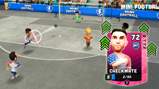 اسکرین شات 7 بازی Mini Football - Soccer games