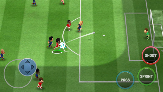 اسکرین شات 1 بازی Mini Football - Soccer games