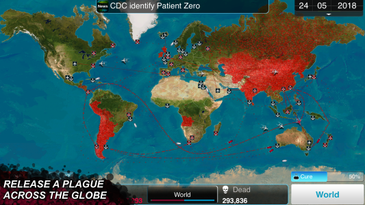 اسکرین شات 3 بازی Plague Inc.