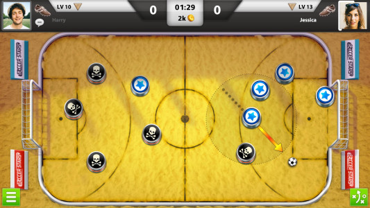 اسکرین شات 6 بازی ستارگان فوتبال (Soccer Stars)