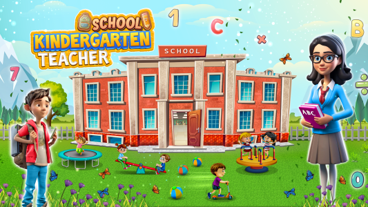 اسکرین شات 1 بازی Kindergarten School Teacher