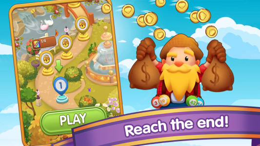 اسکرین شات 4 بازی Bingo Card Klondike Adventures