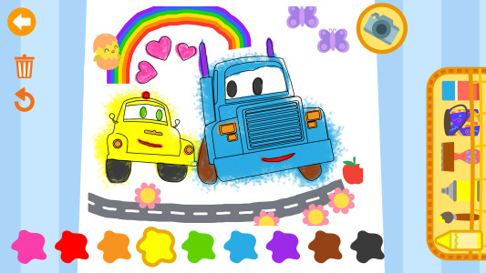 اسکرین شات 7 بازی Car City World: Montessori Fun