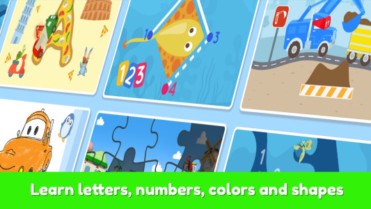 اسکرین شات 3 بازی Car City World: Montessori Fun
