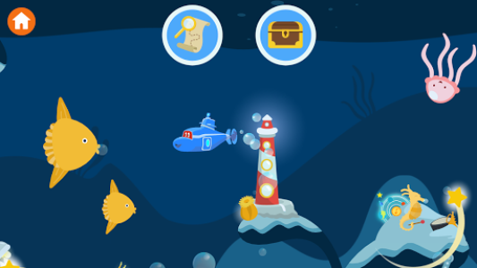 اسکرین شات 6 بازی Carl the Submarine: Ocean Exploration for Kids