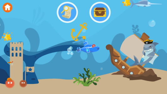 اسکرین شات 5 بازی Carl the Submarine: Ocean Exploration for Kids