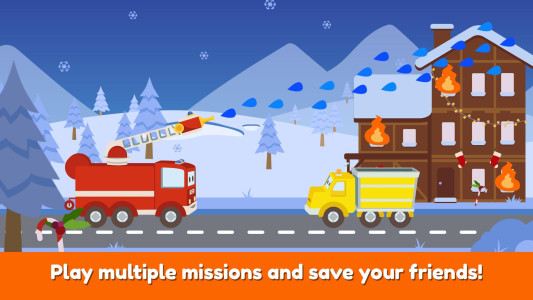 اسکرین شات 4 بازی Car City Heroes: Rescue Trucks