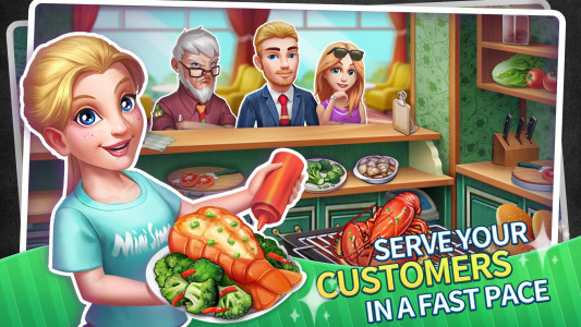 اسکرین شات 2 بازی My Restaurant Empire-Deco Game
