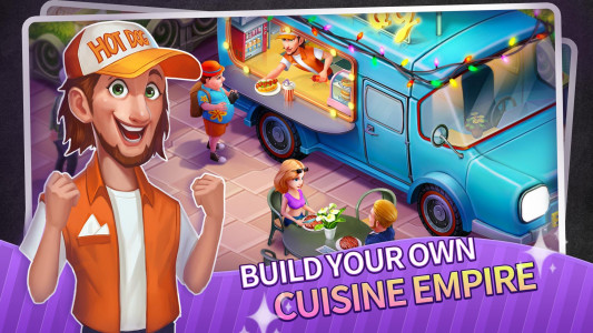 اسکرین شات 1 بازی My Restaurant Empire-Deco Game