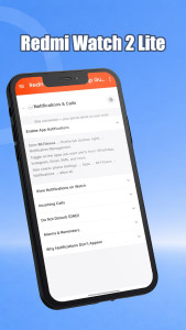 اسکرین شات 4 برنامه Redmi Watch 2 Lite App Guide