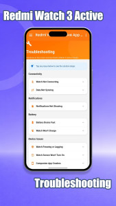 اسکرین شات 5 برنامه Redmi Watch 3 Active App guide