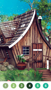 اسکرین شات 2 بازی Coloring Magic:Paint by Number