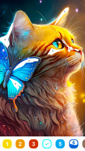 اسکرین شات 3 بازی Fantasy Color-Color by Number