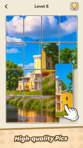 اسکرین شات 2 بازی Jigsolitaire Master Puzzle