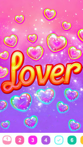 اسکرین شات 2 بازی Love Color - Paint By Number