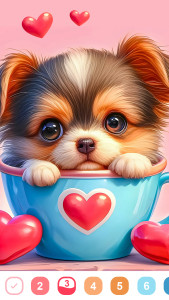 اسکرین شات 3 بازی Love Color - Paint By Number