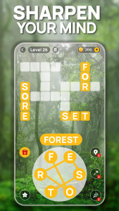 اسکرین شات 2 بازی Word Scenery: Crossword