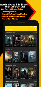اسکرین شات 2 برنامه MovieBox: Movies & Series 2023