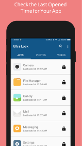 اسکرین شات 6 برنامه Ultra Lock - App Lock & Vault