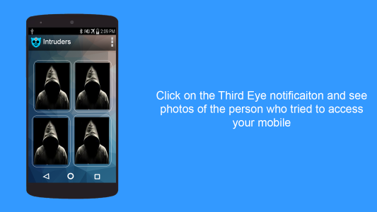 اسکرین شات 3 برنامه Third Eye - Intruder Detection