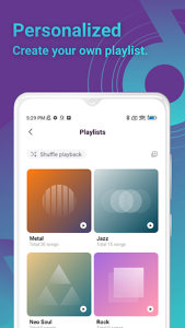 اسکرین شات 4 برنامه Mi Music